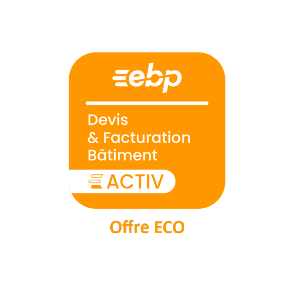 EBP Devis et Facturation Bâtiment Activ 2024 Offre ECO